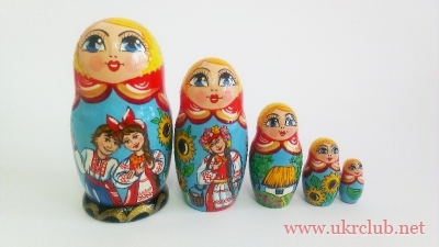 Matrioszka w ukraińskim stylu